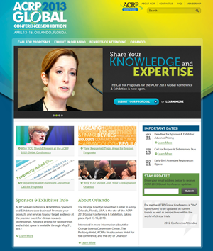 Visit www.acrp2013.org