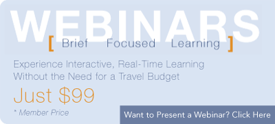 Webinars: Brief, Focused Learning