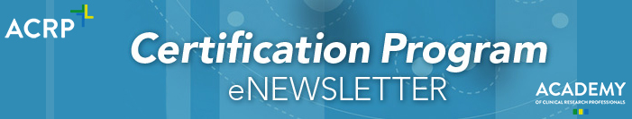 Certification eNewsletter