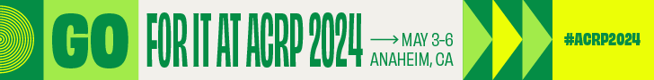 ACRP 2024 Banner - "Go for it at ACRP 2024" Anaheim May 3-6